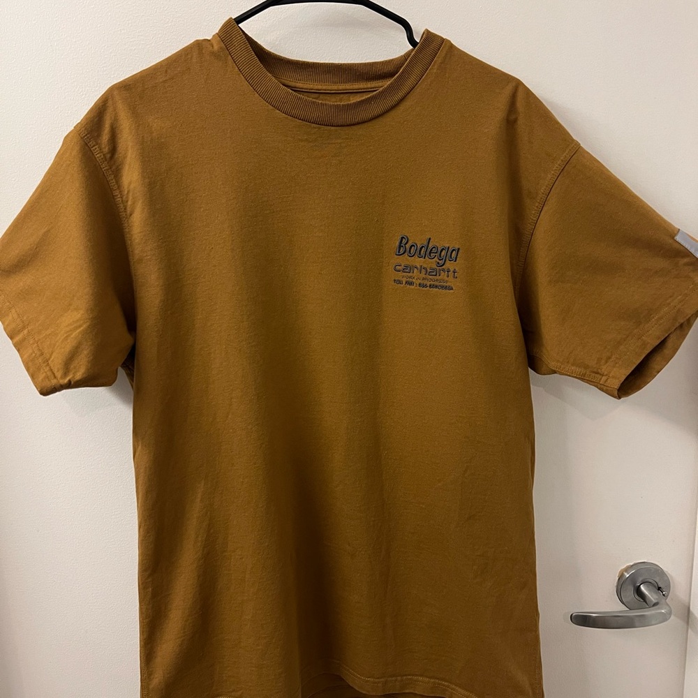 Bodega x Carhartt Collab Embroidered Tee